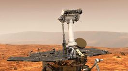 Rover Opportunity pristál na Marse 25. januára...