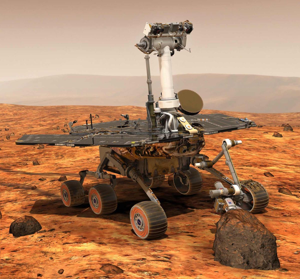 Rover Opportunity sa zatiaľ ešte neozval.