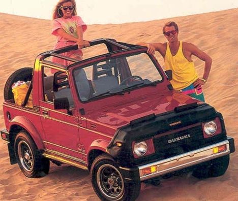 Z LJ10 sa neskôr vyprofilovalo Suzuki Jimny, na...