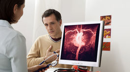 Do zúženej tepny balónik a stent