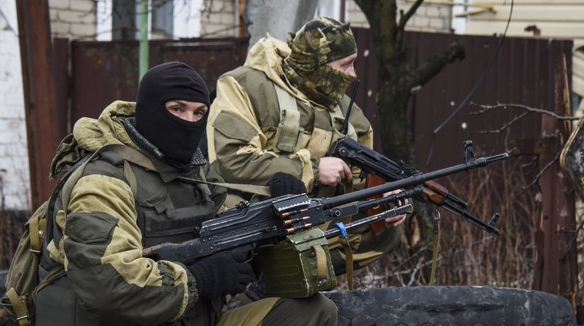 Ukrajina, proruskí separatisti, zbrane, vojaci