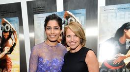 Freida Pinto a Katie Couric