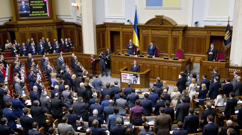 Ukrajina, parlament