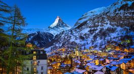 Zermatt, Švajčiarsko, Alpy, lyžovanie, hory,