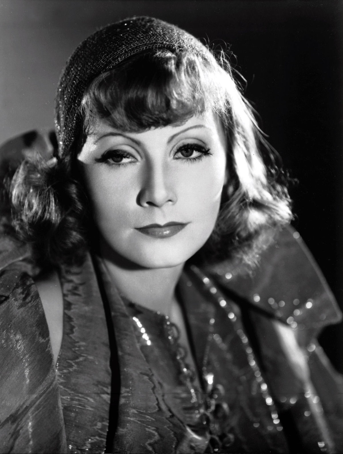 Herečka Greta Garbo na zábere z filmu Susan...