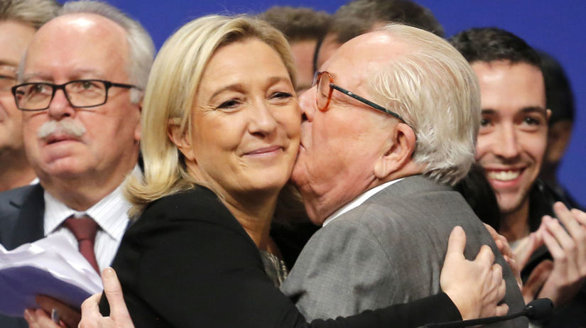 Marine Le Penová, Jean–Marie Le Pen