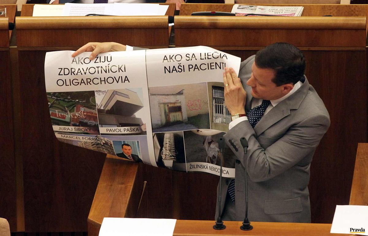 Nezaradený poslanec Daniel Lipšic počas...