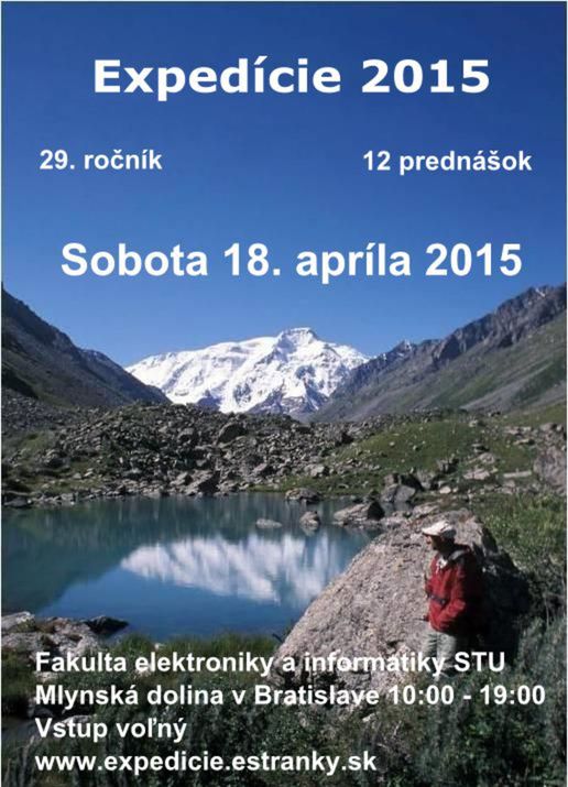 Plagát Expedície 2015