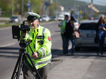 polícia, meranie rýchlosti, radar, dopravná polícia, vodiči, šoféri