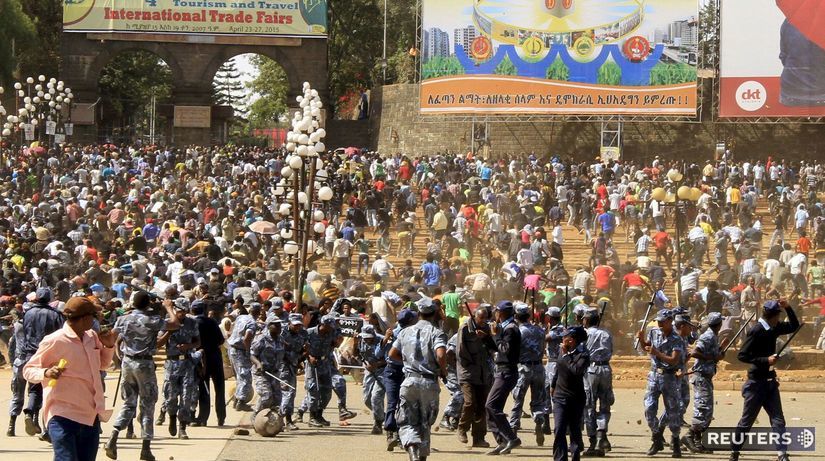 etiópia, protest