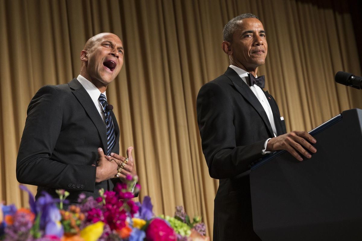 Prezident Barack Obama si zahral scénku s...