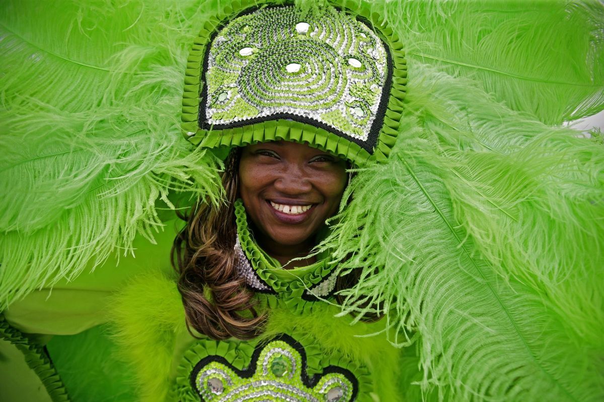 festival, New Orleans, kostým