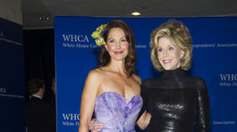 Herečky Ashley Judd (vľavo) a Jane Fonda.