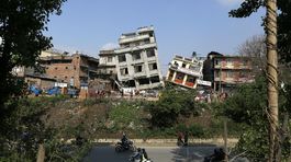 domy, Nepál, zemetrasenie