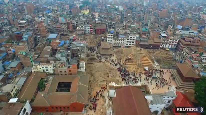 Nepál, zemetrasenie