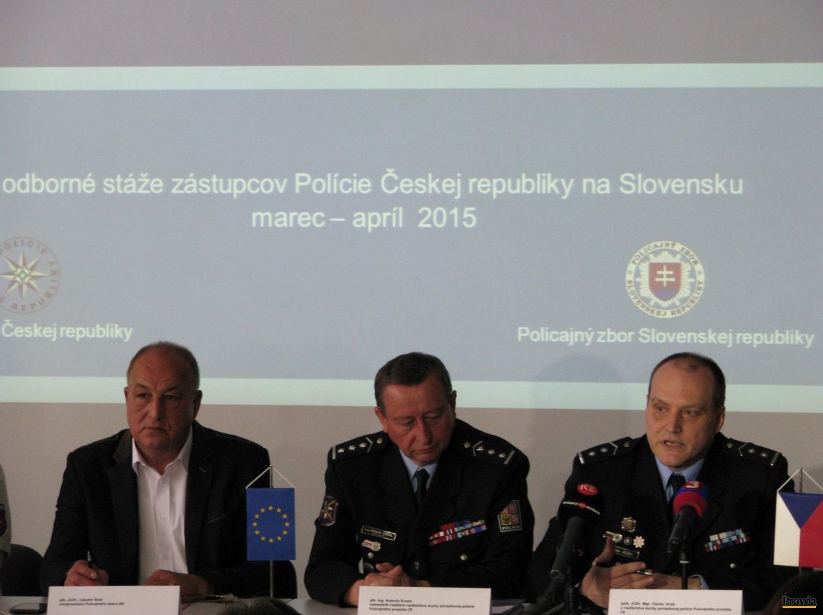 Slovenský policajný viceprezident Ľubomír Ábel...