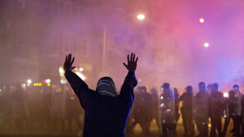 Baltimore, nepokoje, protest
