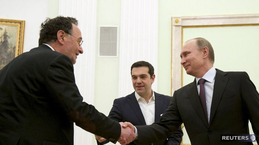 Putin, Tsipras, Lafazanis