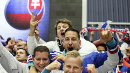 fanúšikovia, Slovensko, hokej, MS 2015, Ostrava