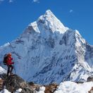 Mount Everest, Himaláje, turista, Nepál, Khumbu, horolezec, sneh, hory,