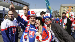 slovenskí fanúšikovia, hokej, MS 2015, Ostrava
