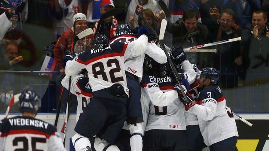 Slovensko, hokej, radosť, MS 2015