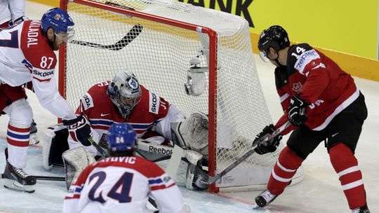 Jordan Eberle, Kanada, Ondřej Pavelec, Česko,...