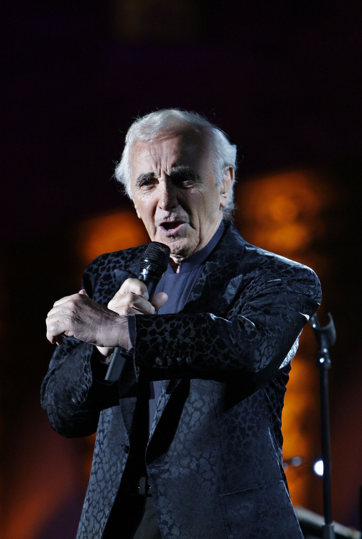Šansonier Charles Aznavour.