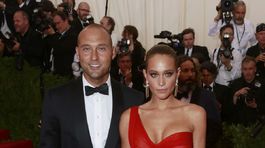 Bejzbalista Derek Jeter a jeho priateľka - modelka Hannah Davis.