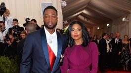 Športovec Dwyane Wade a jeho partnerka - herečka Gabrielle Union.