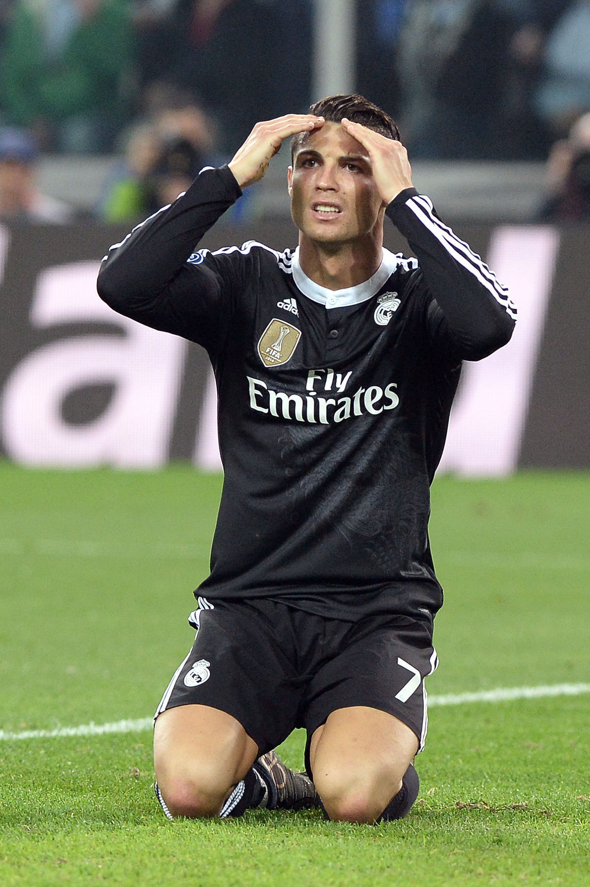 Útočník Realu Madrid Cristiano Ronaldo po...