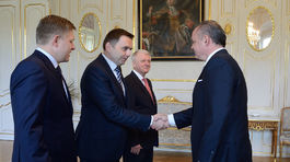 Kiska poveril Kažimíra vedením hospodárstva, Pavlis je späť v NR SR