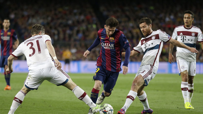 Lionel Messi, Bastian Schweinsteiger, Xabi Alonso