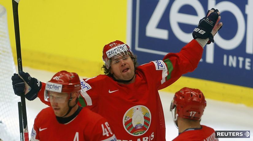 Bielorusko, hokej, radosť, MS 2015