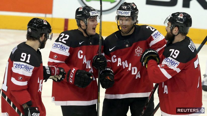 Kanada, hokej, radosť, MS 2015