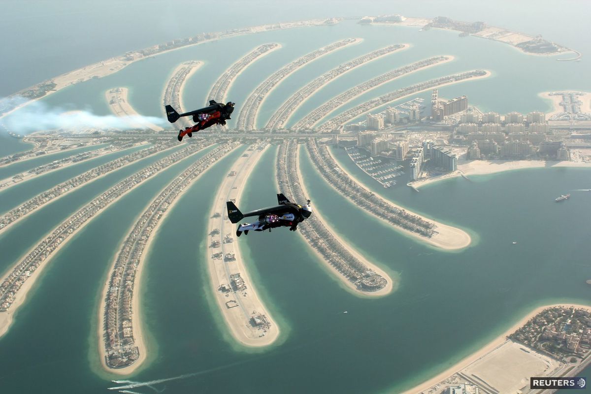 Jetman, Rossy, Reffett, Dubaj
