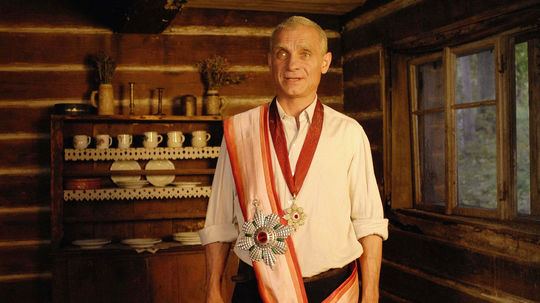 Oldřich Kaiser vo filme  "Obsluhoval jsem...