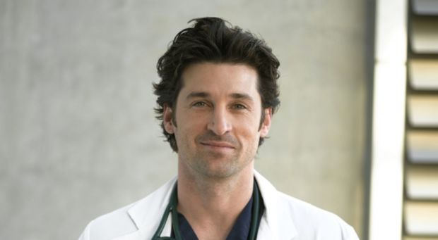 Patrick Dempsey ako doktor Derek Shepherd.
