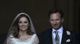 Geri Halliwell a Christian Horner