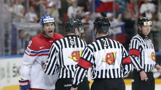 Jaromír Jágr, rozhodcovia, Česko, Kanada