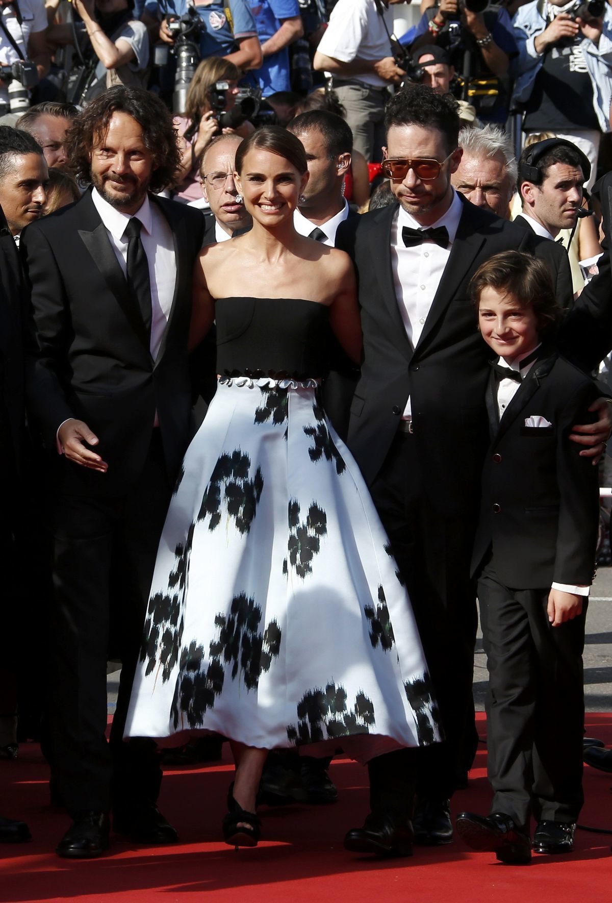 Herečka a režisérka Natalie Portman (v kreácii...