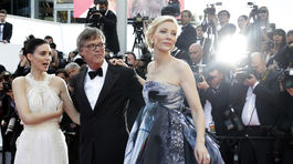 Rooney Mara, režisér Todd Haynes a herečka Cate Blanchett 