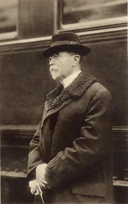 Masaryk po odchode do emigrácie v roku 1915.