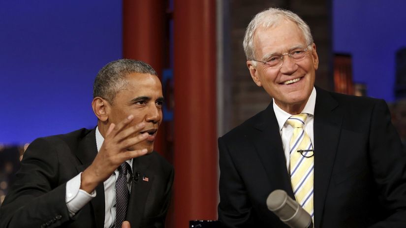 Barack Obama bol Lettermanovým hosťom osemkrát,...