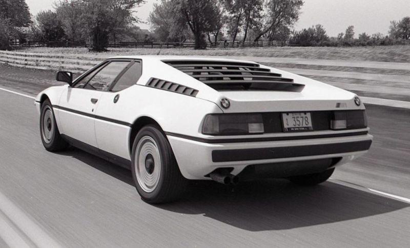 Karoséria BMW M1 je dielom Italdesignu....