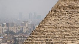 Giza, pyramídy, Egypt, Káhira, Gíza