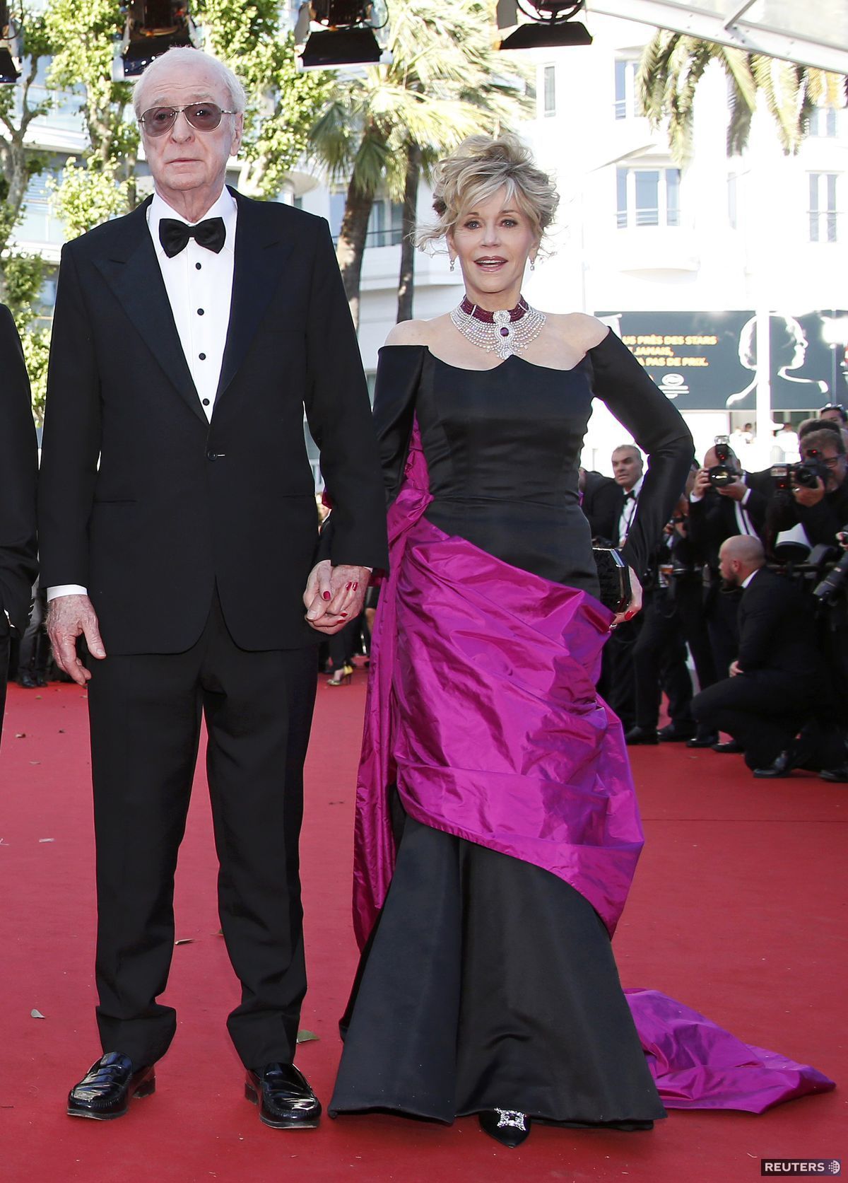 Herci Michael Caine a Jane Fonda spoločne...