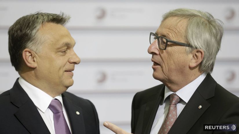 Jean-Claude Juncker, Vikror Orbán