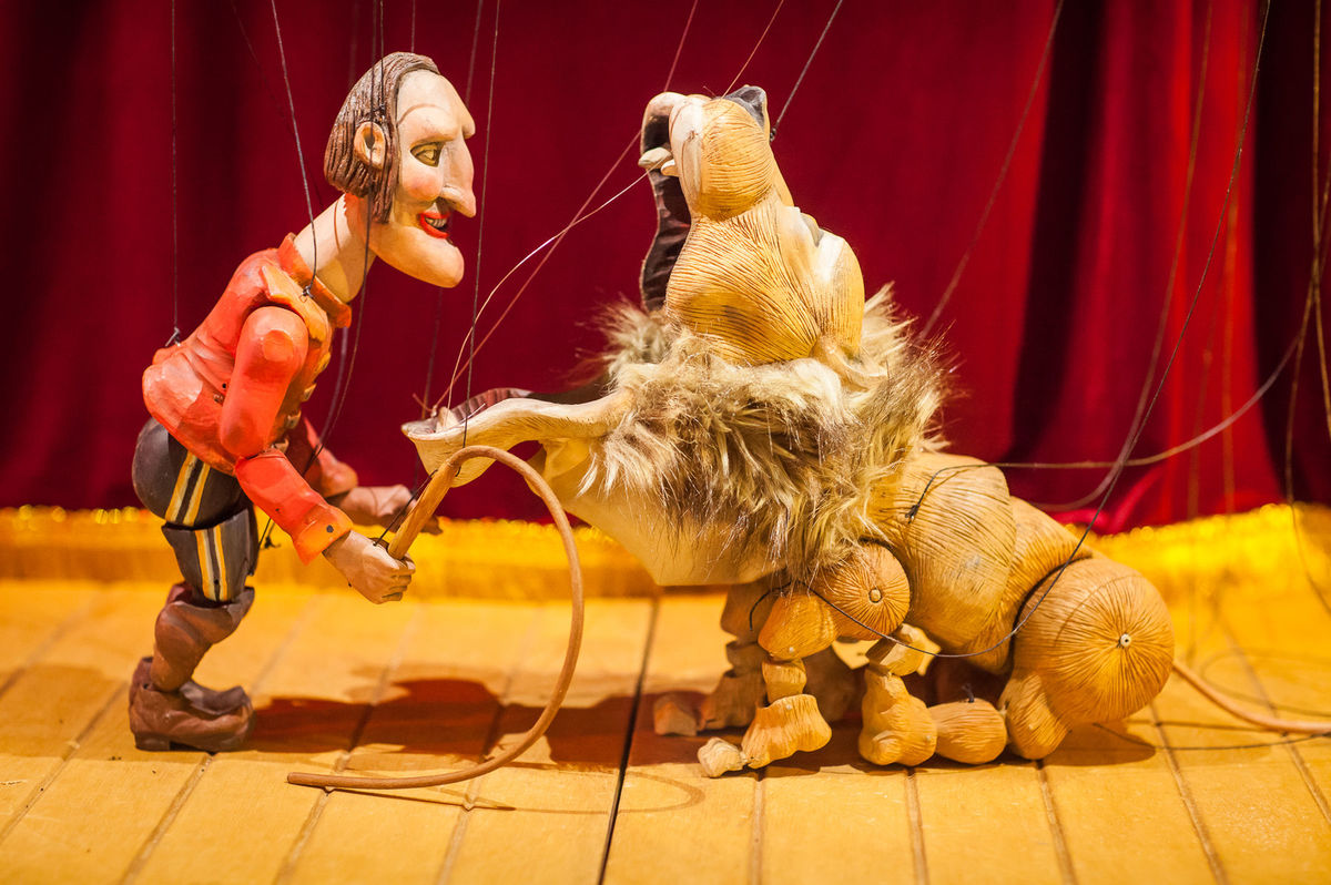 Slovenské marionetové divadlo : Cirkus.
