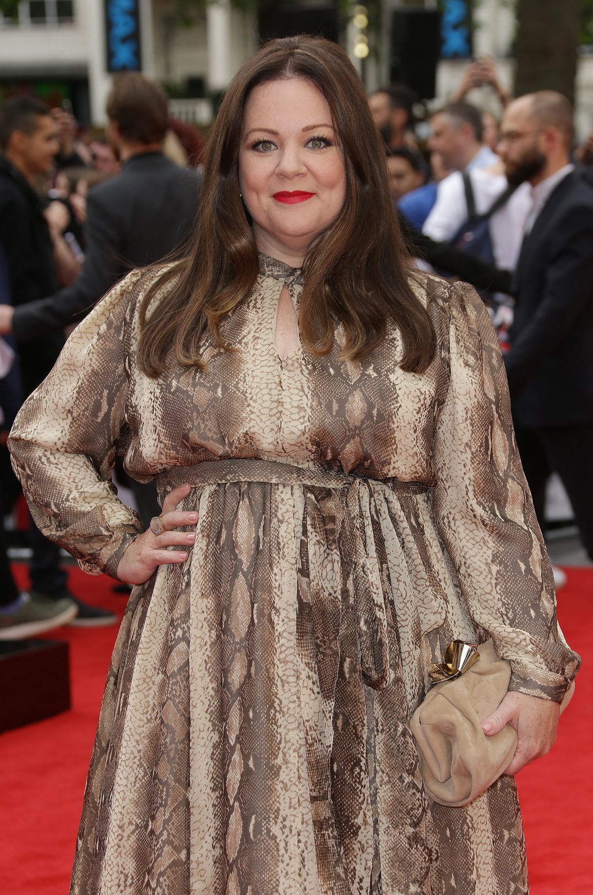 Herečka Melissa McCarthy na premiére filmu Spy...